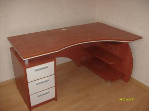 2-цветный компьютерный стол